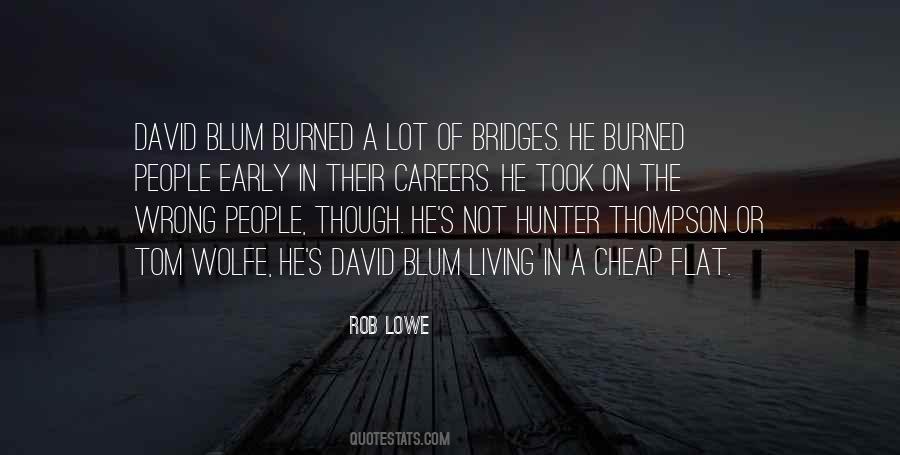 Quotes About Burned Bridges #654432