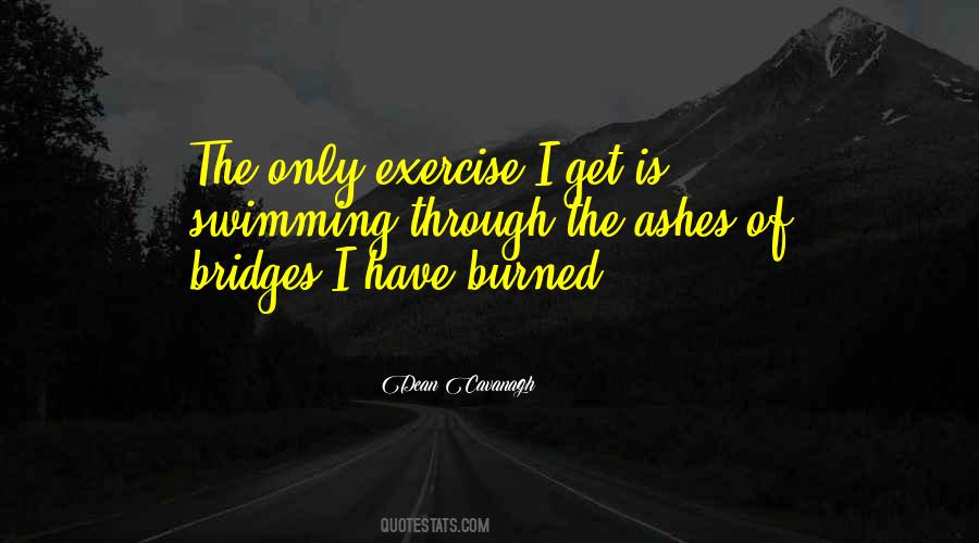 Quotes About Burned Bridges #973409