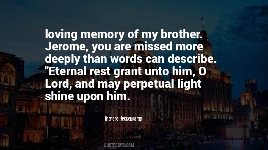 Quotes About Eternal Rest #1679200