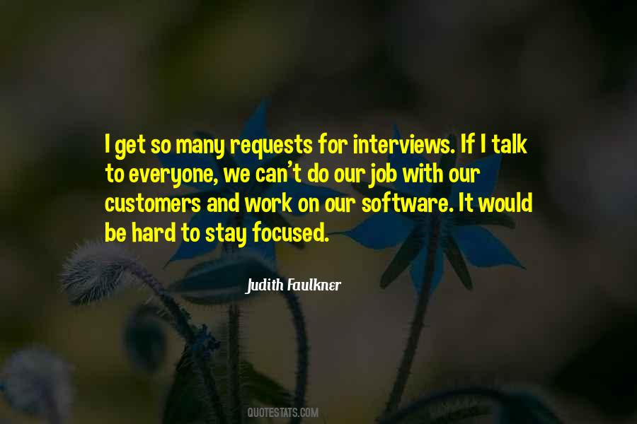 Quotes About Job Interviews #810349