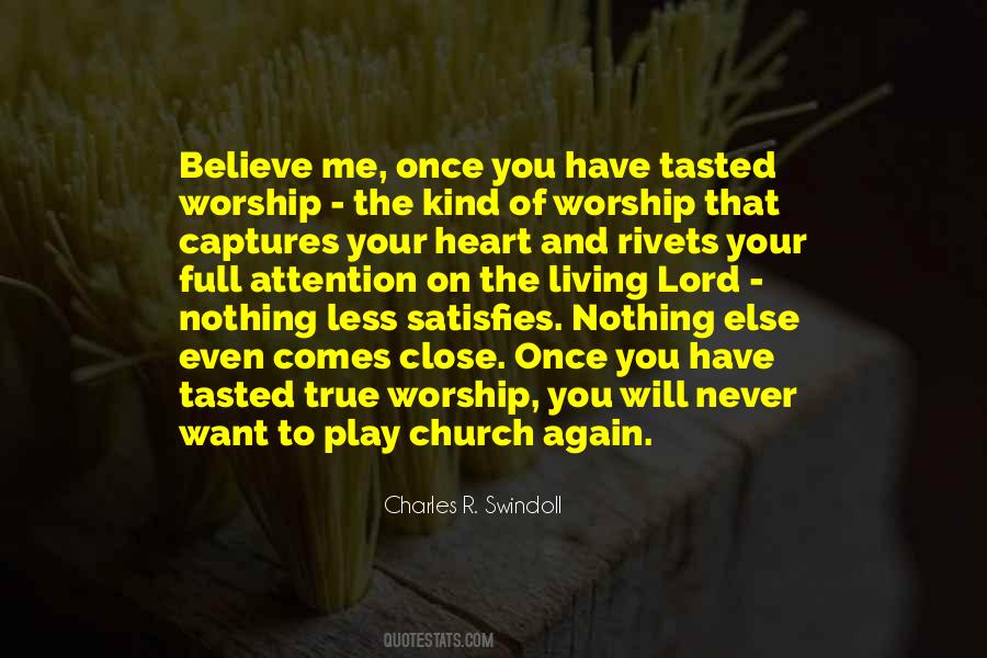 True Worship Quotes #804629