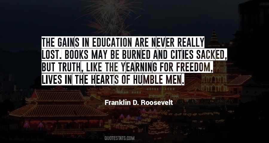 Quotes About Education And Freedom #1328205