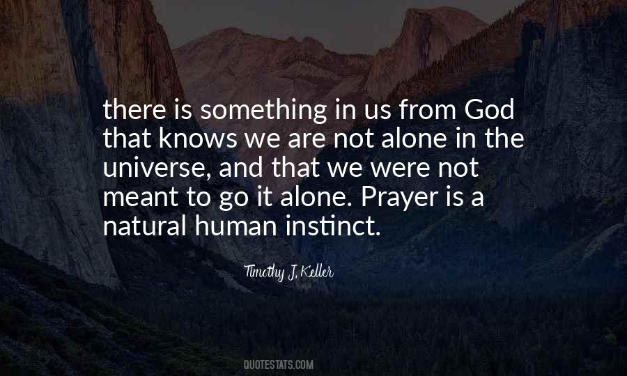 Quotes About Alone And God #254259