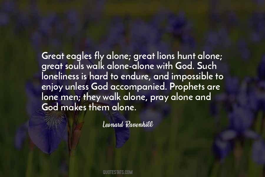 Quotes About Alone And God #782763