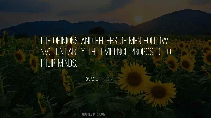 Follow The Evidence Quotes #263544