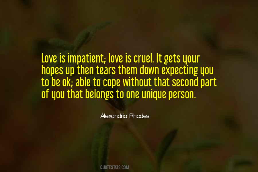 Cruel Person Quotes #1030437
