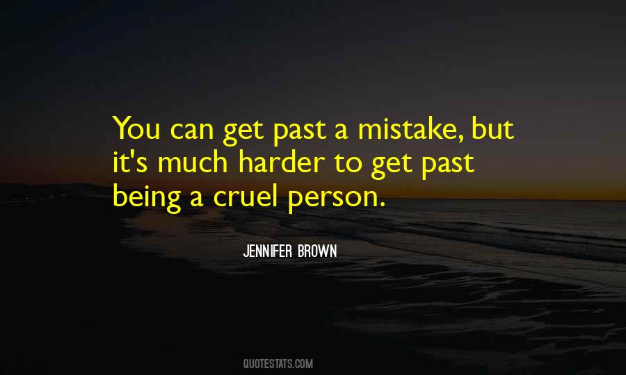 Cruel Person Quotes #28915