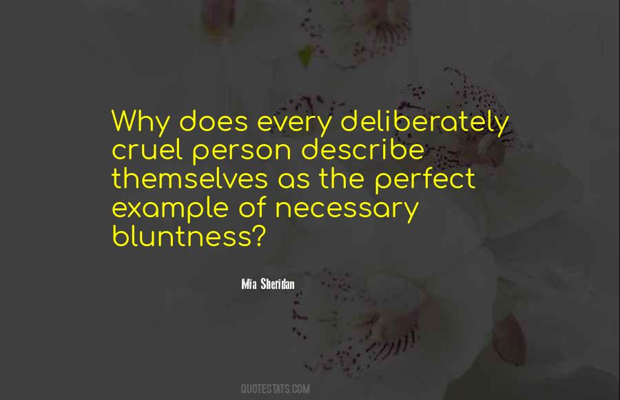 Cruel Person Quotes #631831