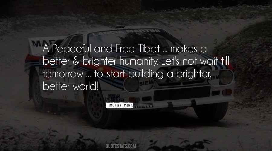Quotes About Brighter Tomorrow #828059 Quotes About Brighter Tomorrow #828059