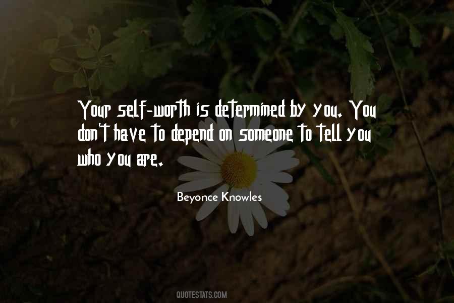 Quotes About Depend On Yourself #1043395
