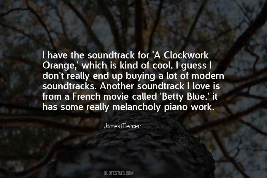 Quotes About Movie Soundtracks #74725