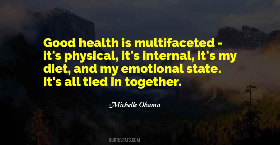 Quotes About Emotional And Physical Health #1292249