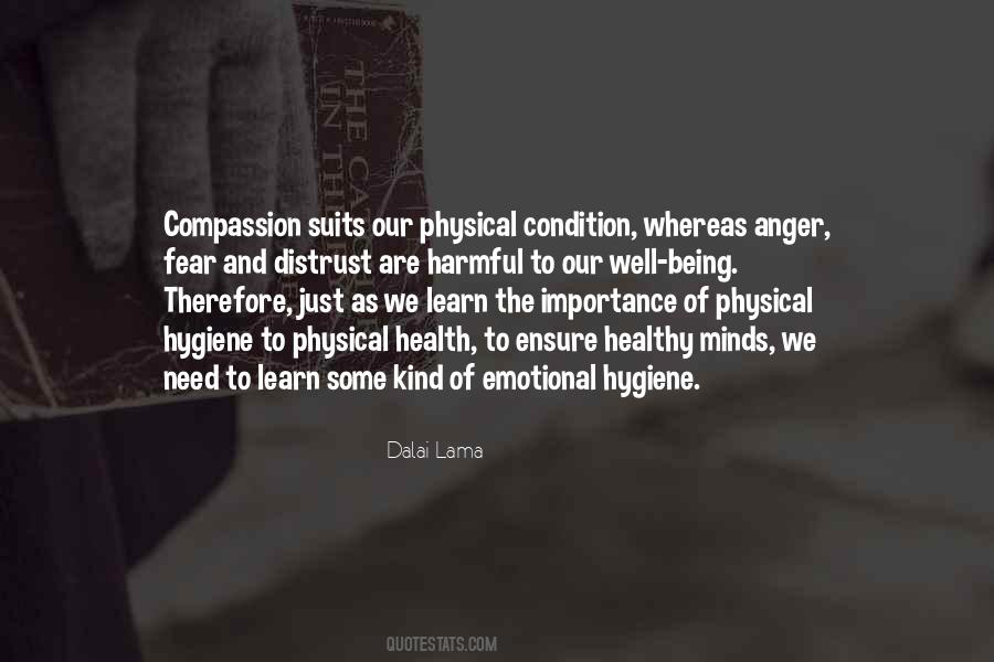 Quotes About Emotional And Physical Health #1295670