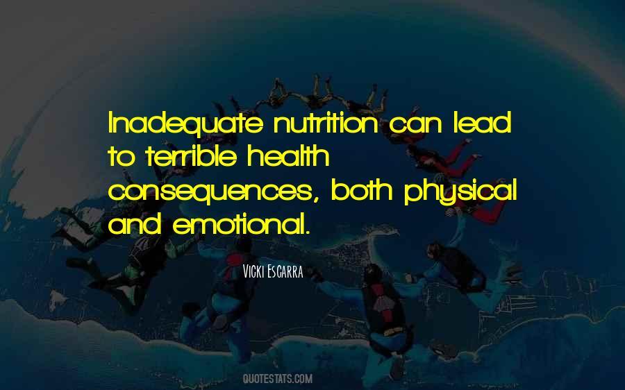 Quotes About Emotional And Physical Health #1655183