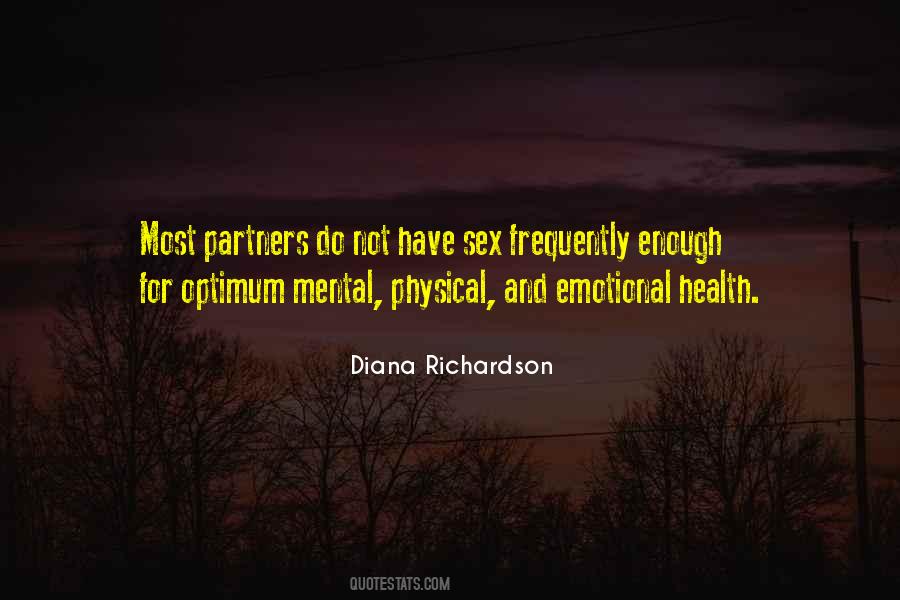 Quotes About Emotional And Physical Health #514895