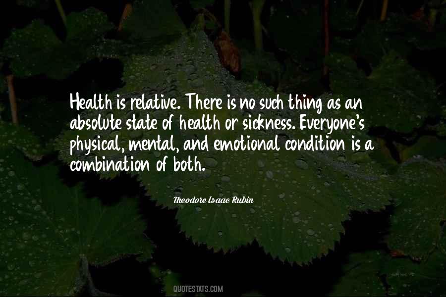 Quotes About Emotional And Physical Health #926328