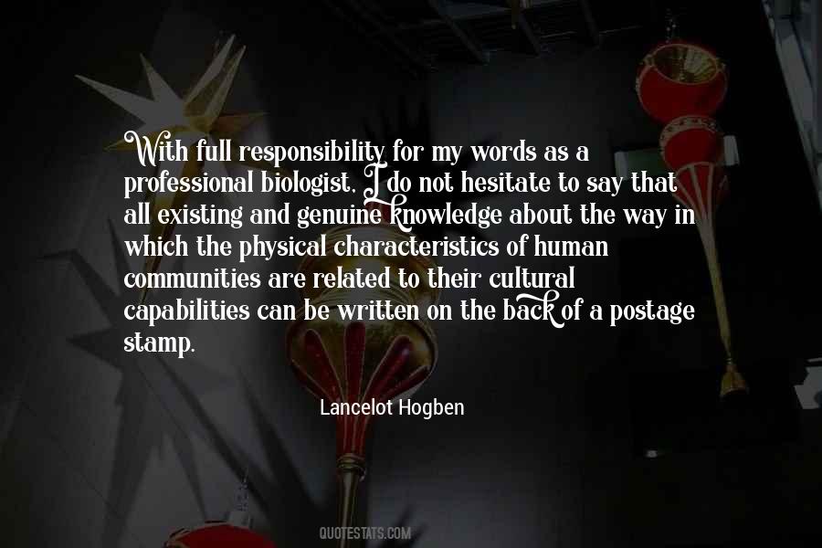 Quotes About Biologist #1787202