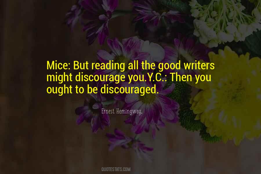Quotes About Mice #1117327