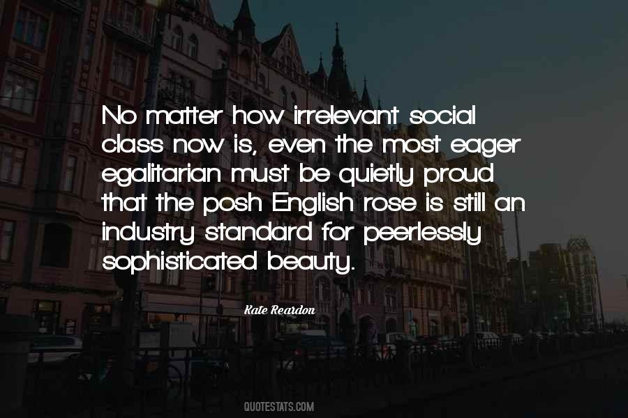 Quotes About Social Class #711673