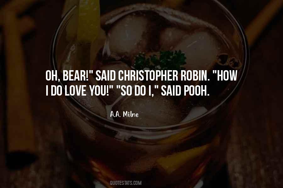 Quotes About Pooh Bear #430372