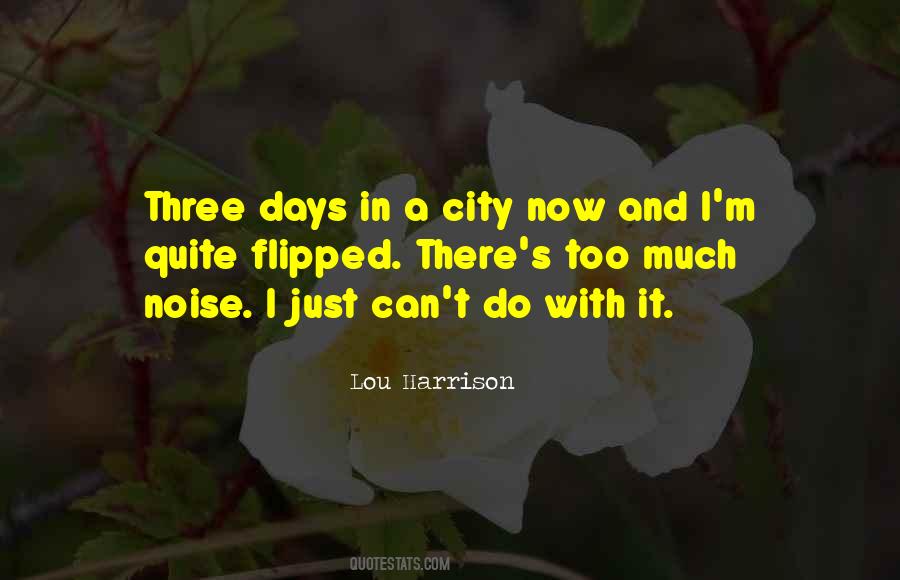 Quotes About A City #1283139