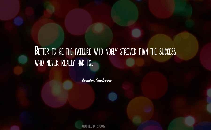 Quotes About Failure To Success #137545