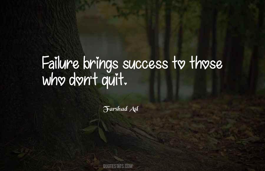Quotes About Failure To Success #144835