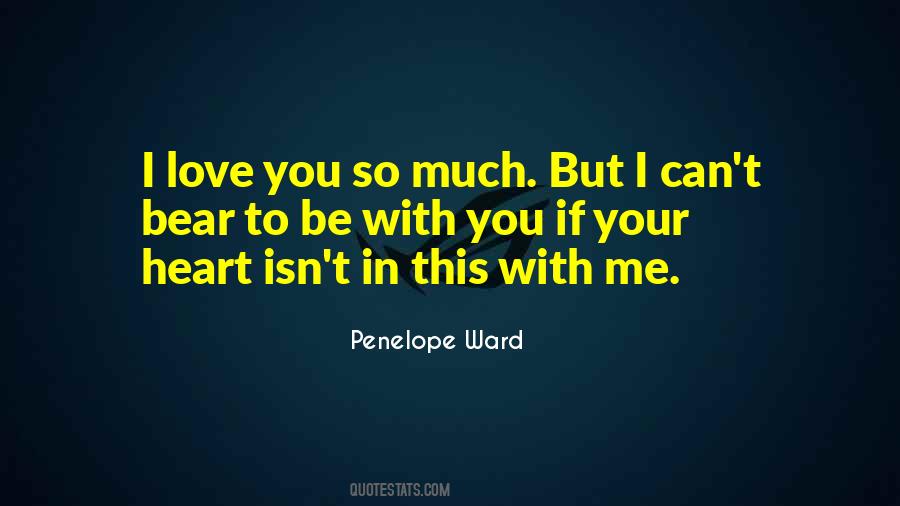 Love You So Quotes #1159090