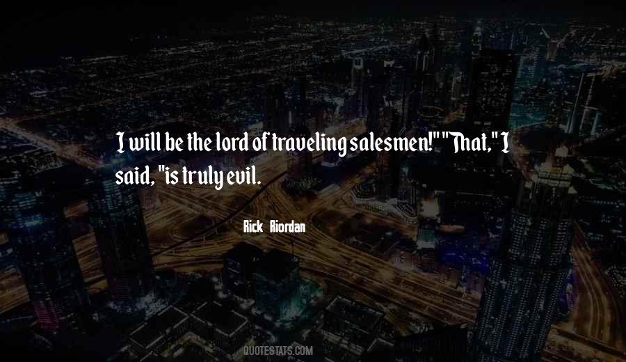 Quotes About Salesmen #487597