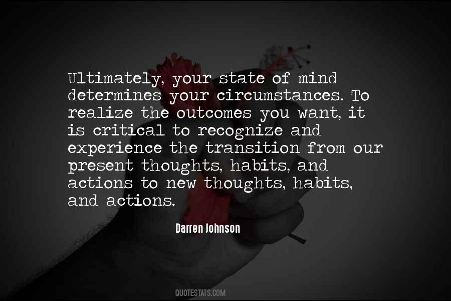 Quotes About Habits Of Mind #1575779