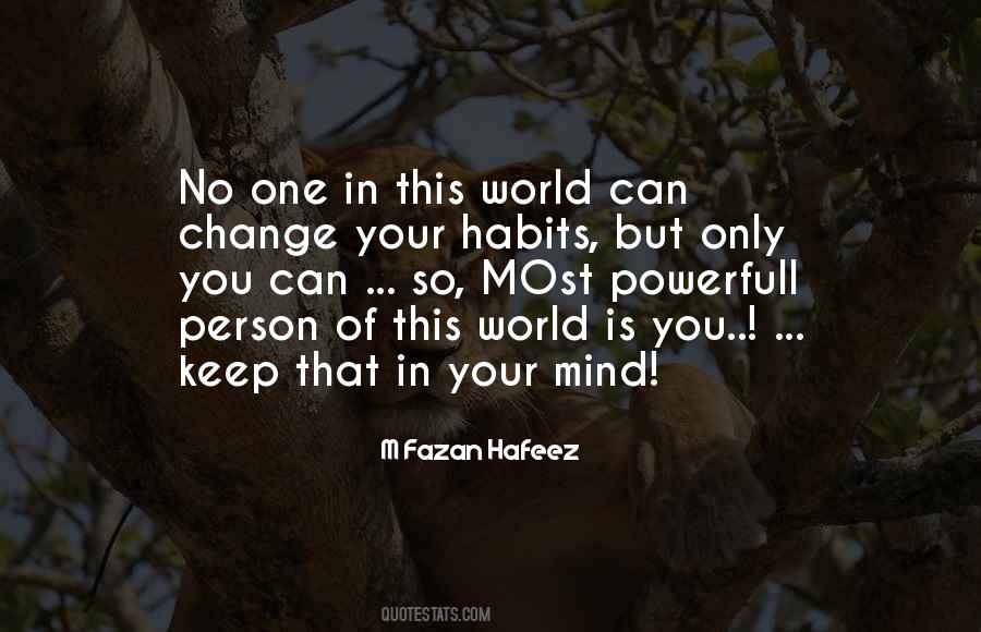 Quotes About Habits Of Mind #1662197
