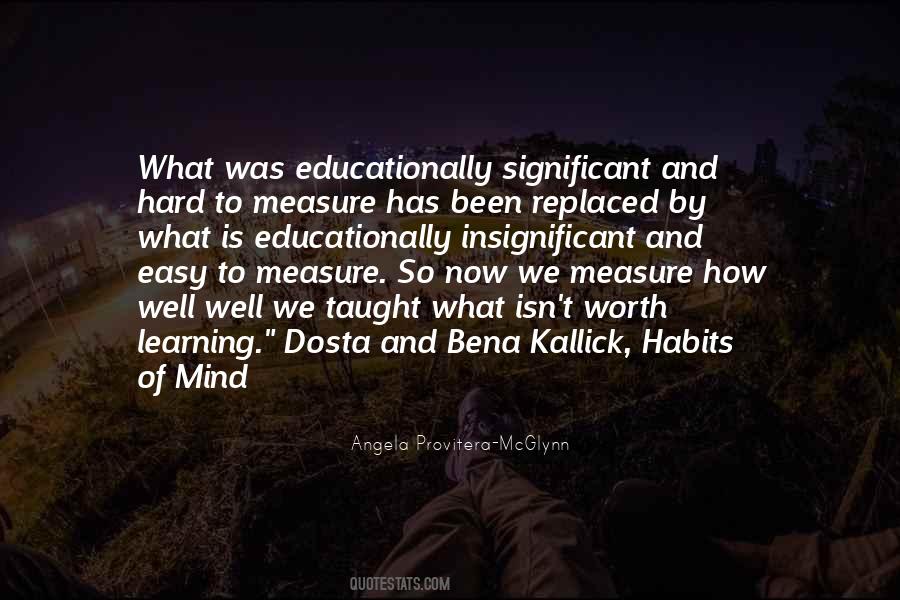 Quotes About Habits Of Mind #711523