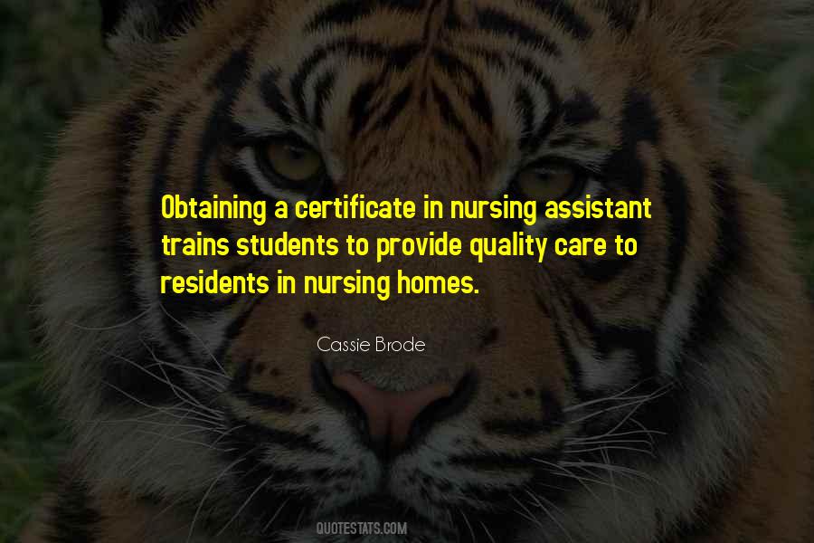 Quotes About Certificate #1048595