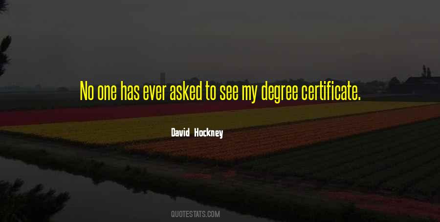 Quotes About Certificate #680347