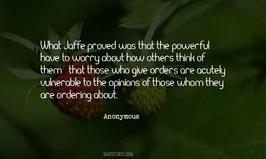 The Opinions Of Others Quotes #90383