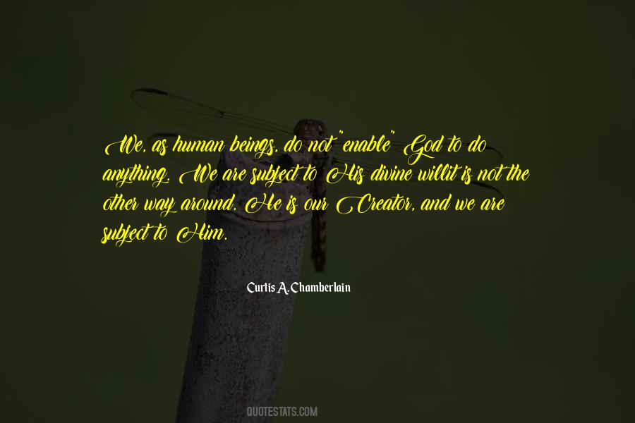 Divine Will Quotes #1873104