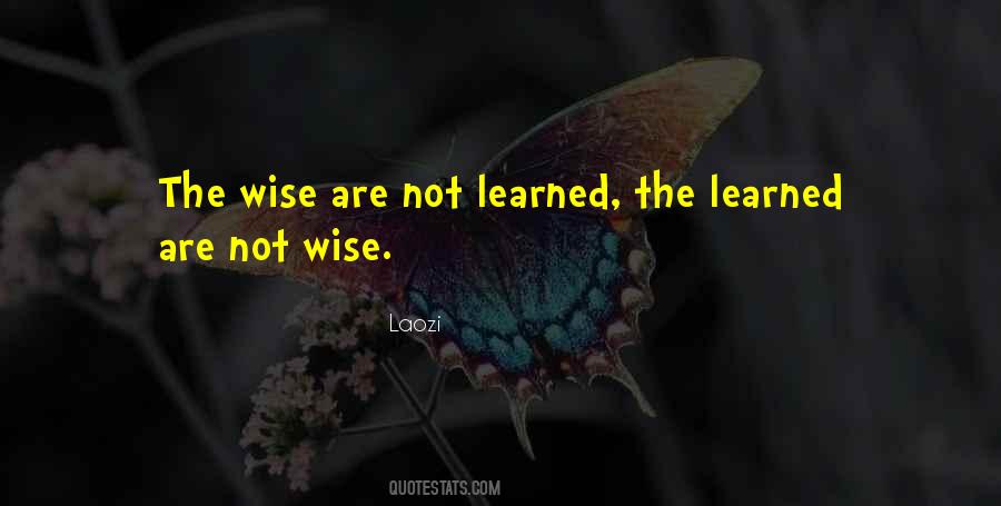 Not Wise Quotes #940976