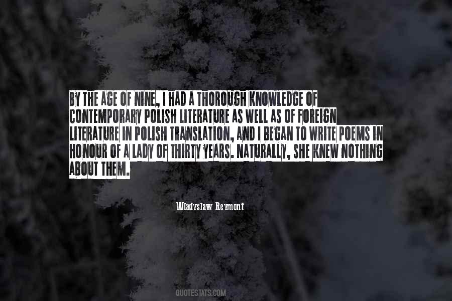 Polish Literature Quotes #1685298