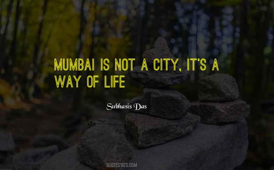 Quotes About Mumbai #269773