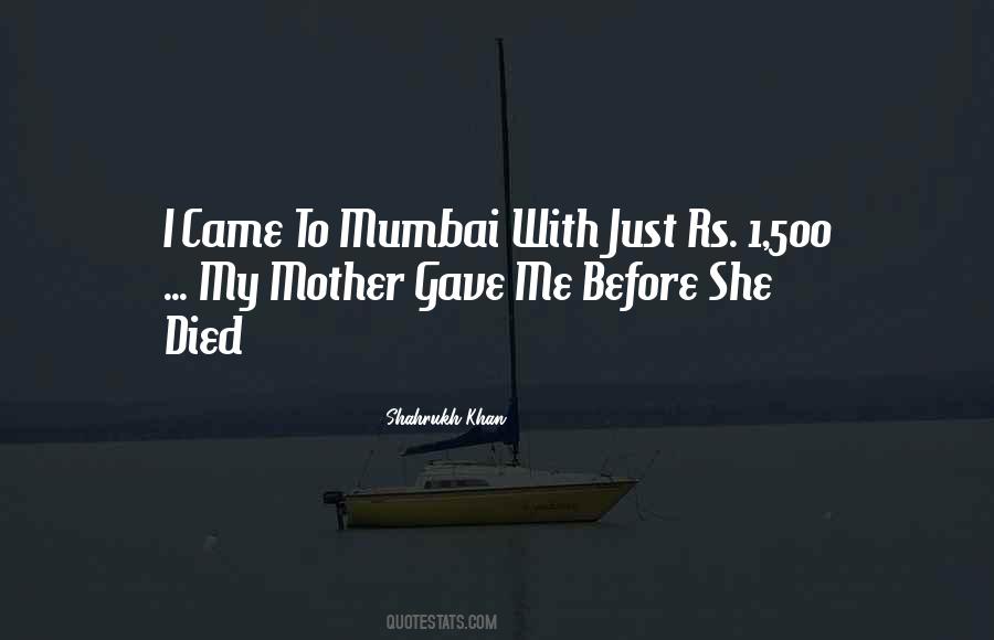 Quotes About Mumbai #443510