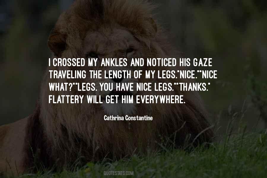 Quotes About Nice Legs #1774231