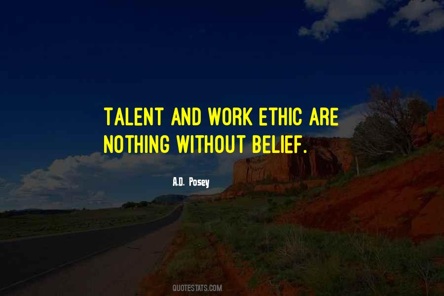 Quotes About Work Ethic #1282953