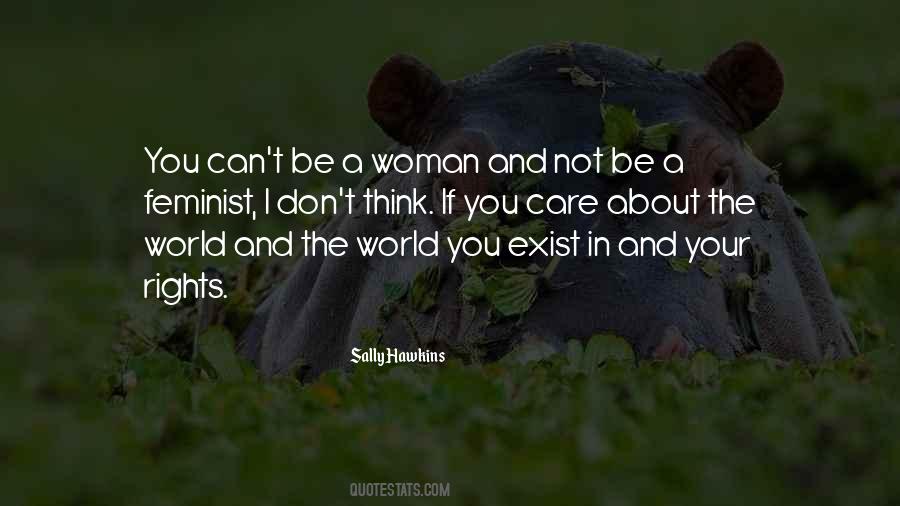 Be A Woman Quotes #1700442