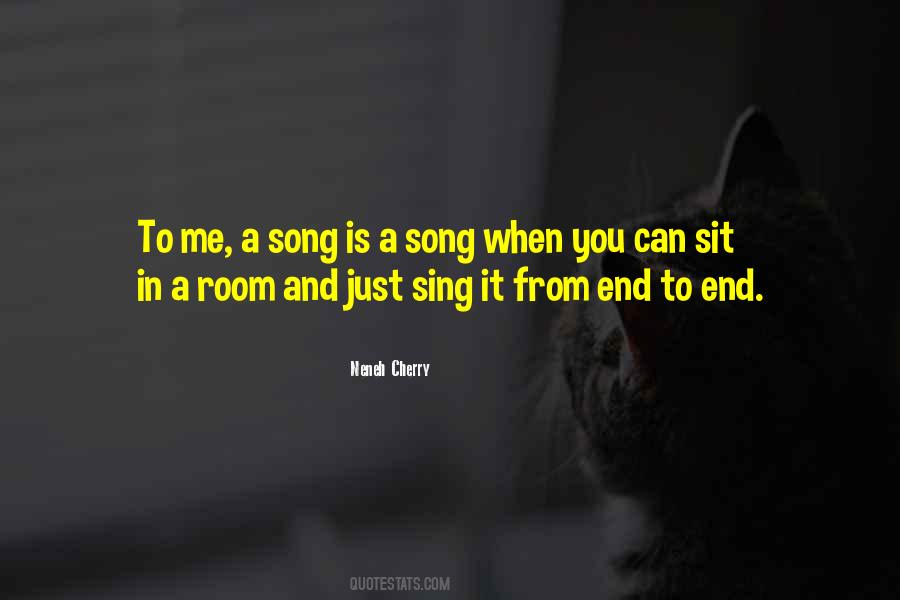 Sing To Me Quotes #79498