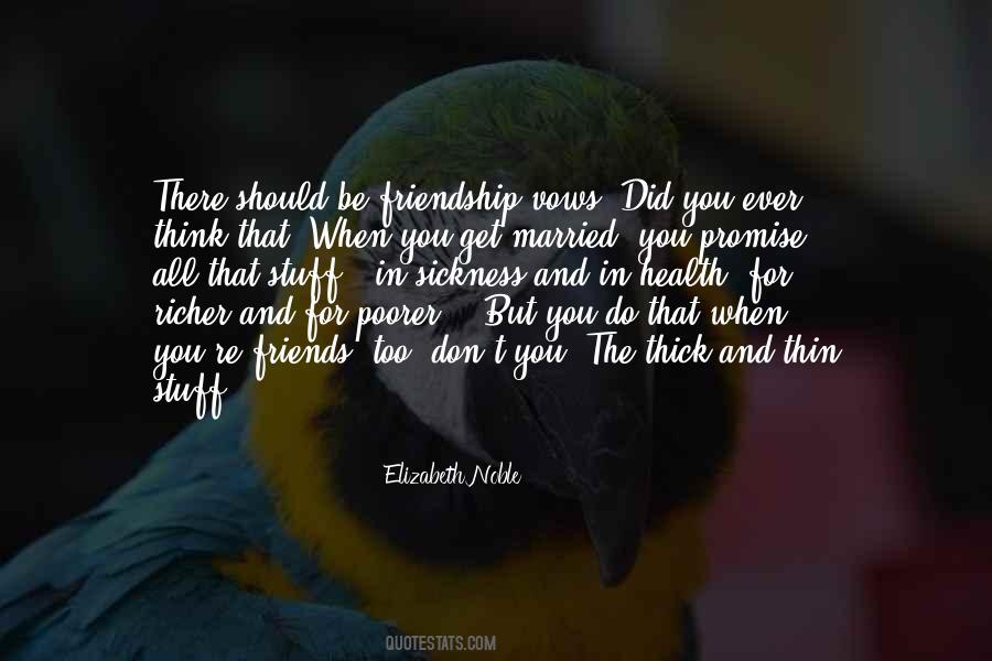 Quotes About Vows #1287336