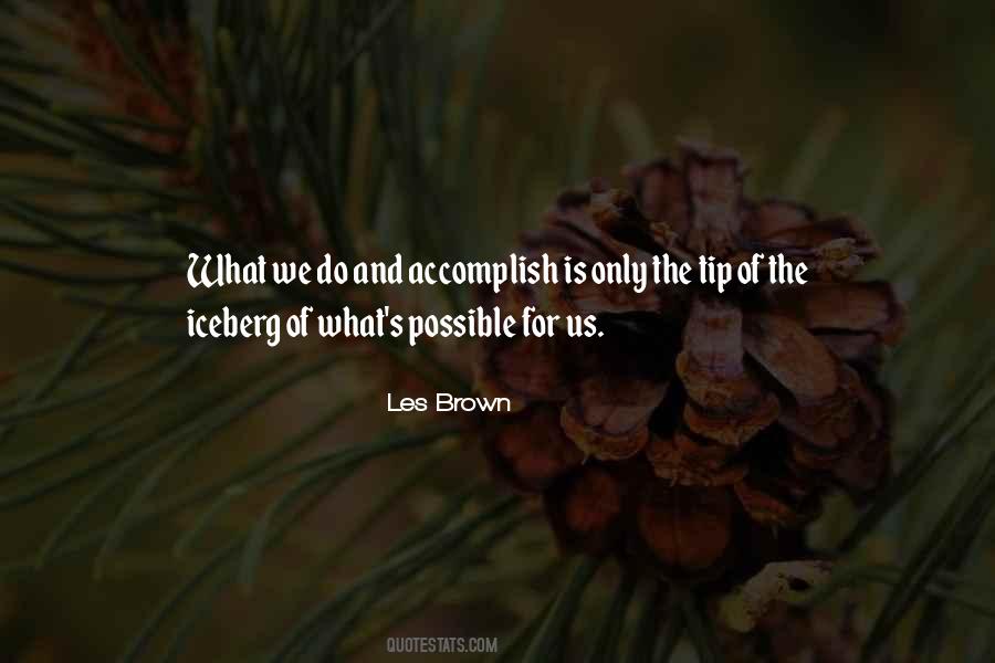 Quotes About Tip Of The Iceberg #1316680