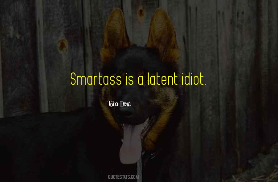 A Smartass Quotes #1223446