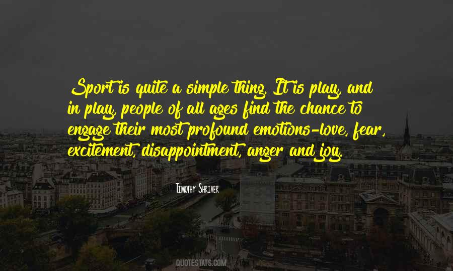 Quotes About Love Of Sports #812137