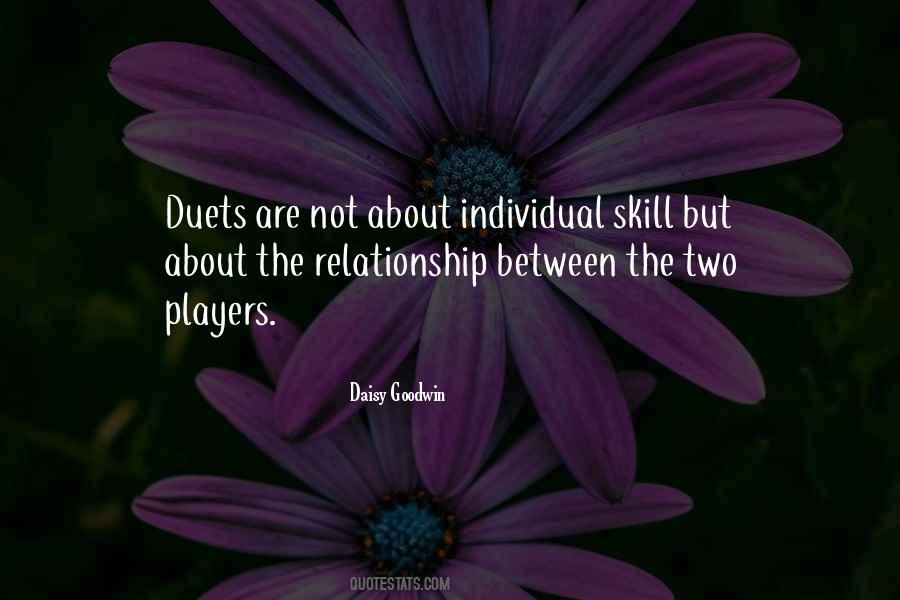 Quotes About Duets #623689