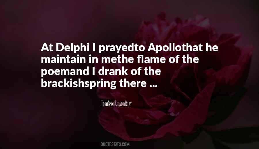 Quotes About Delphi #1742678